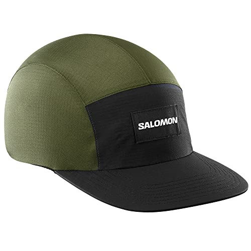 Salomon Cross Visier Unisex, aktiver Komfort, optimierte Position, recyceltes Material, Black, Einheitsgröße von Salomon