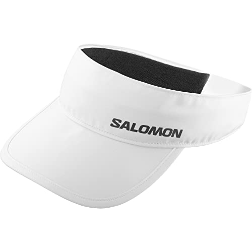 Salomon Cross Unisex Kappe Trail Running Wandern MTB Lauf, Aktiver , Optimierte Position, Recyclingmaterial, Weiß, Einheitsgröße von Salomon