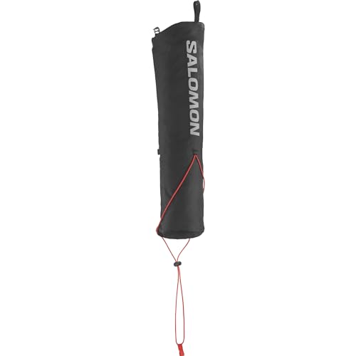 Salomon Custom Quiver Unisex-Stöcke-Tasche, Wandern Trail Running, Einfacher Zugriff, Äußerst geringes Gewicht, Stabilität, Schwarz von Salomon