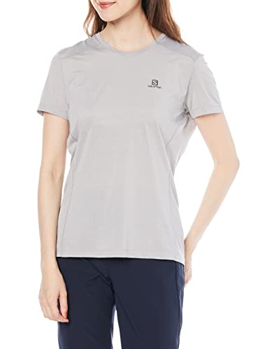 Salomon Damen Standard T-Shirt (kurzärmelig), Legierung F05, S von Salomon