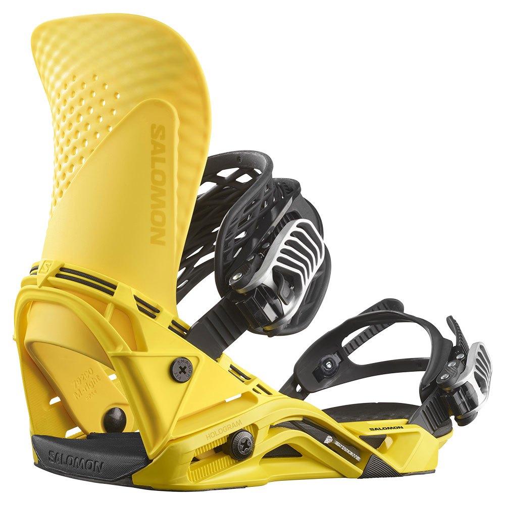 Salomon Hologram Snowboard Bindings Gelb L von Salomon