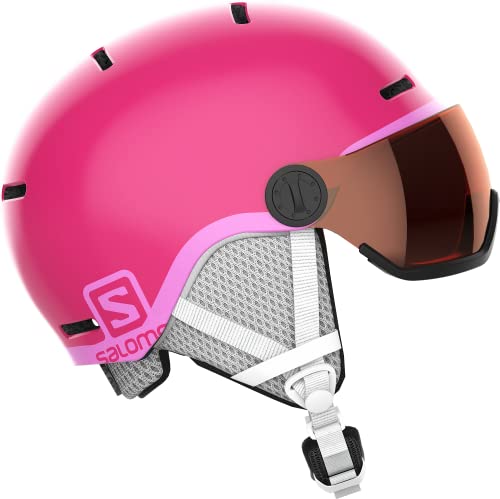 Salomon Grom Visor Leichter Kinder Ski Helm und Visier Ski Brille Ski Helm Snowboarden von Salomon
