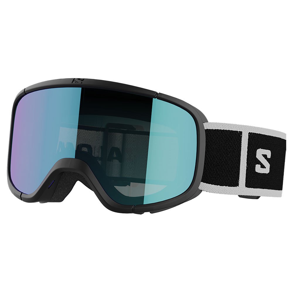Salomon Lumi Ski Goggles Schwarz Mid Blue/CAT2 von Salomon