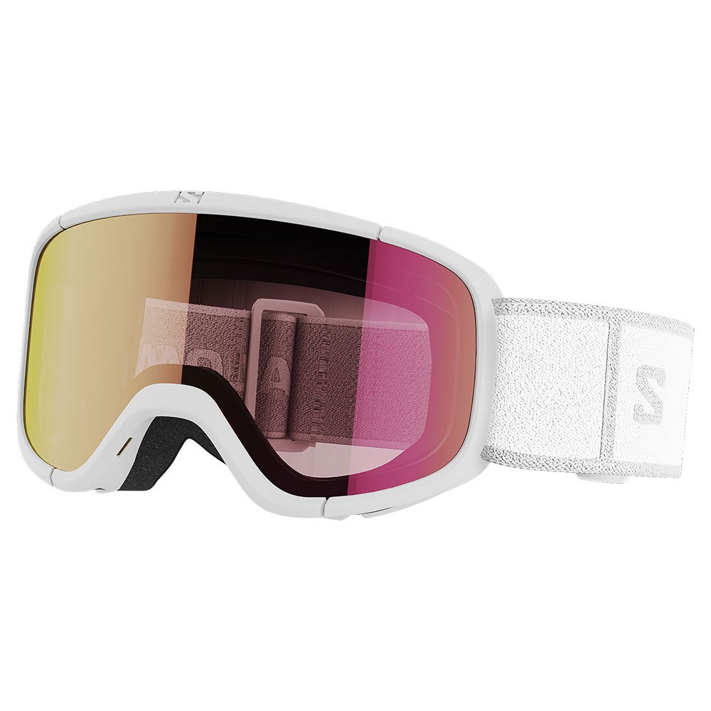 Salomon Lumi Ski Goggles Weiß Ruby/CAT2 von Salomon
