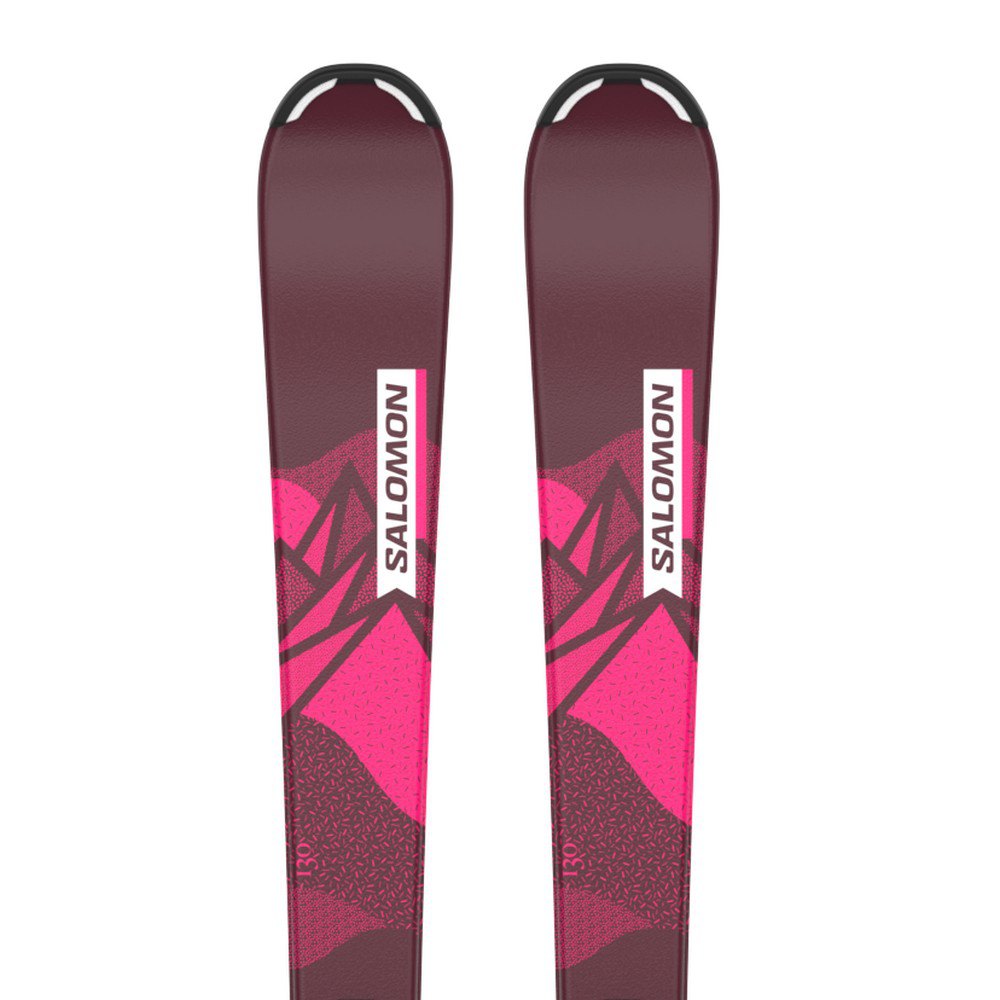 Salomon Lux+c5 Gw Kids Alpine Skis Rosa 130 von Salomon