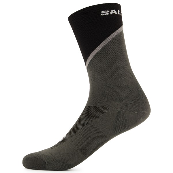 Salomon - Pulse Crew - Laufsocken Gr 36-38 grau von Salomon