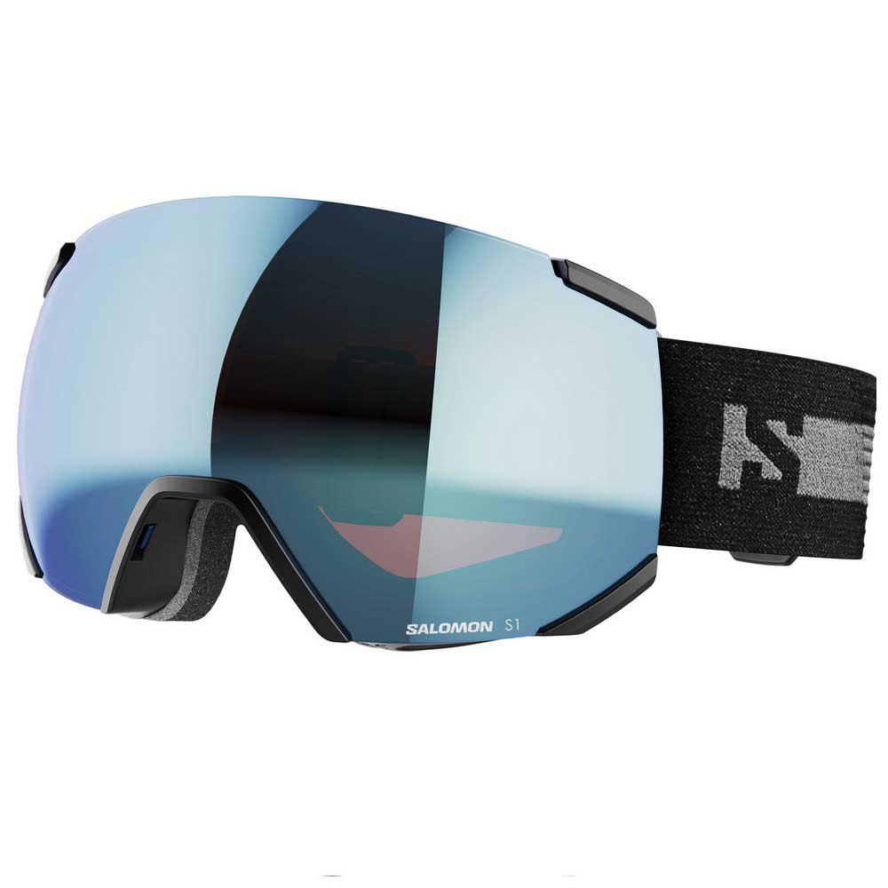 Salomon Radium Ml Ski Goggles Schwarz Light Blue/CAT 2 von Salomon
