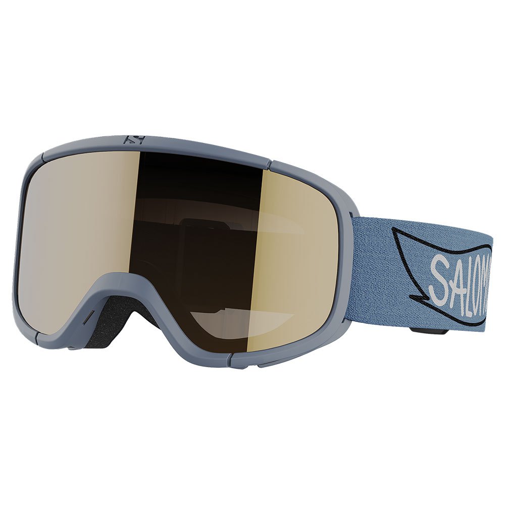 Salomon Rio Ski Goggles Blau Gold/CAT2 von Salomon