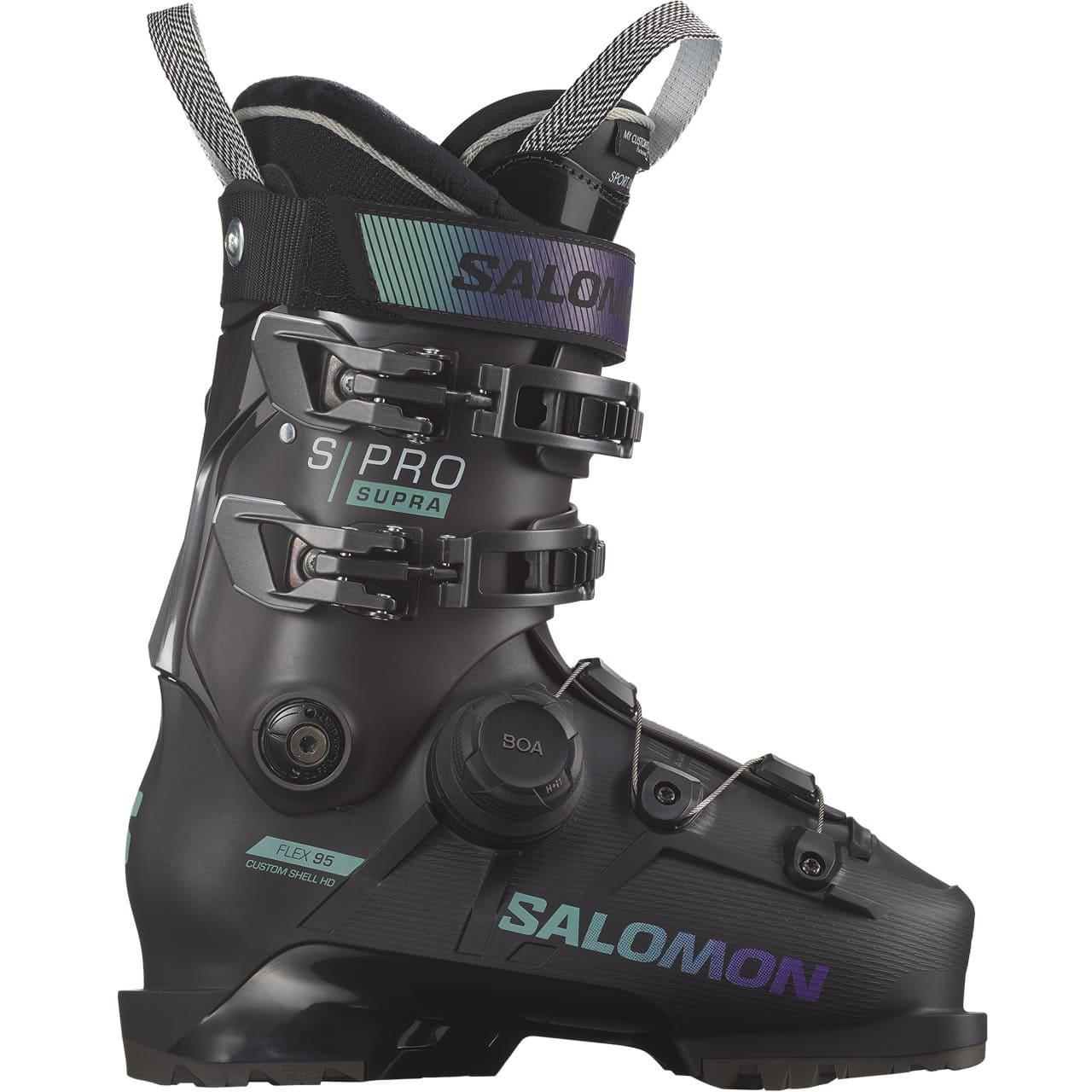 Salomon S/Pro Supra BOA 95 W GW black/beluga/spearmint von Salomon