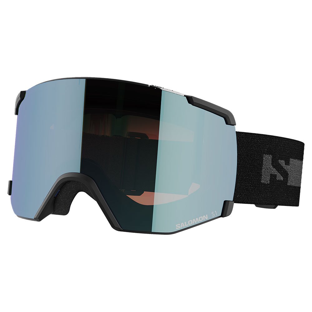 Salomon S/view Ski Goggles Schwarz Light Blue/CAT2 von Salomon