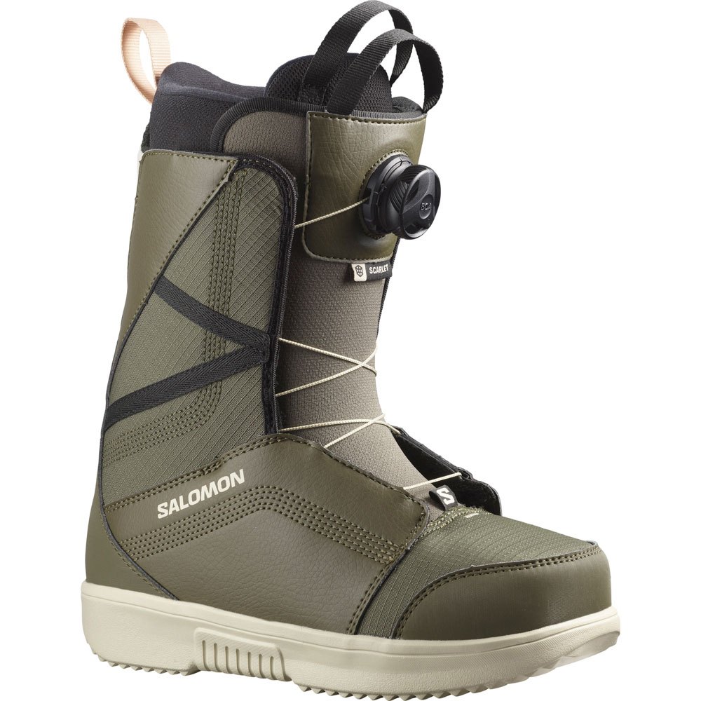 Salomon Scarlet Boa Snowboard Boots Grün 24.5 von Salomon