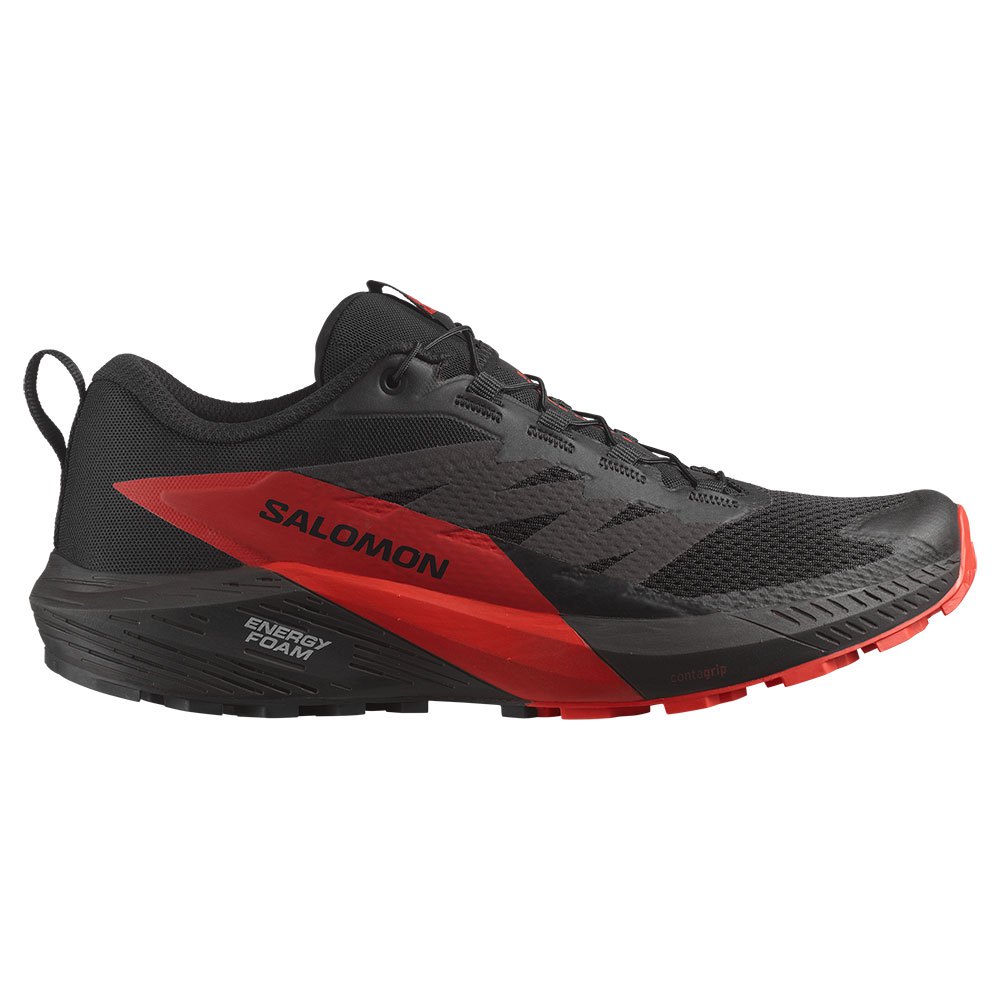 Salomon Sense Ride 5 Trail Running Shoes Rot,Schwarz EU 41 1/3 Mann von Salomon