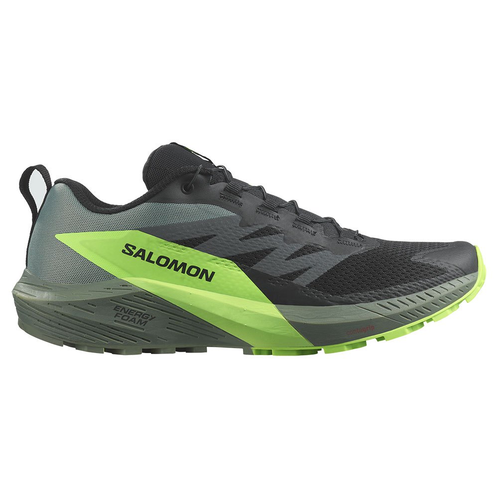 Salomon Sense Ride 5 Trail Running Shoes Grün,Schwarz EU 40 Mann von Salomon
