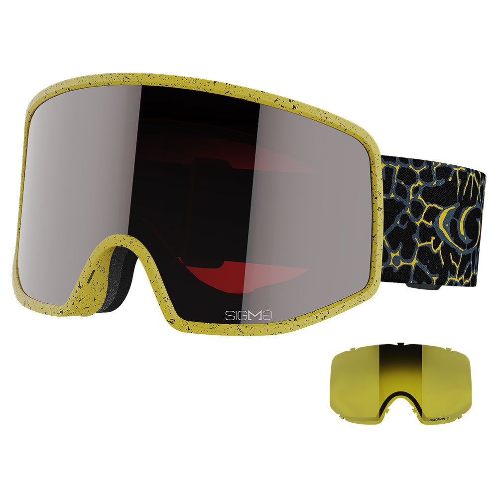 Salomon Sentry Pro Sigma Ski Goggles Gelb Black/CAT2 von Salomon