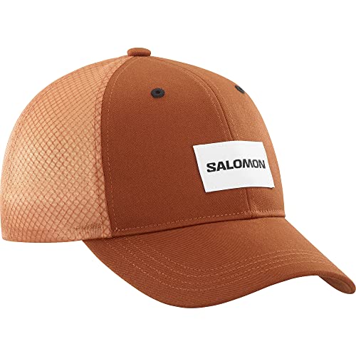 Salomon Trucker Mütze Unisex, mutiger Stil, Vielseitigkeit, Bequemlichkeit und Atmungsaktivität, Orange, L/XL von Salomon