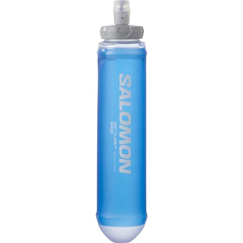 Salomon Soft Flask 500ml/17oz Speed 42 Unisex Hydrationszubehör, Superschnelle Anwendung, Komfort, Ventil mit hoher Durchflussrate, Blau von Salomon