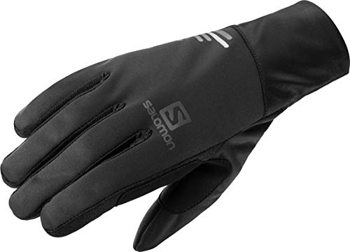 Salomon Unisex Leichte Handschuhe EQUIPE GLOVE U, Schwarz/Schwarz, Gr. 2XL, LC1185100 von Salomon