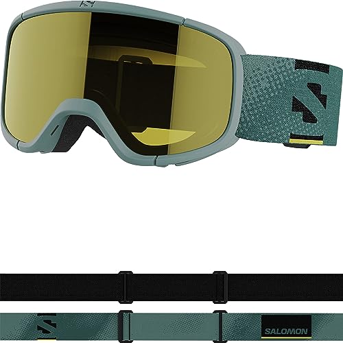 Salomon Lumi Access Kinder-Brille Ski Snowboarden, Kinderfreundliche Passform und Komfort, mehr Augenkomfort und Haltbarkeit, Blau, Einheitsgröße von Salomon