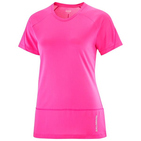 Salomon - Women's Cross Run S/S Tee - Laufshirt Gr XL rosa von Salomon