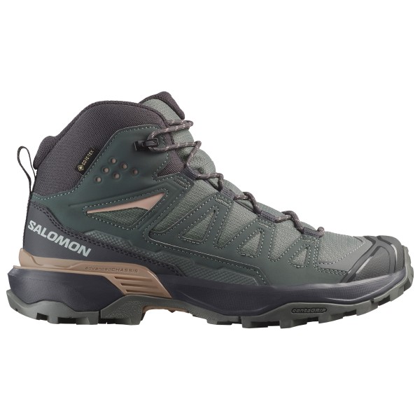 Salomon - Women's X Ultra 360 Mid GTX - Wanderschuhe Gr 4,5 grau von Salomon