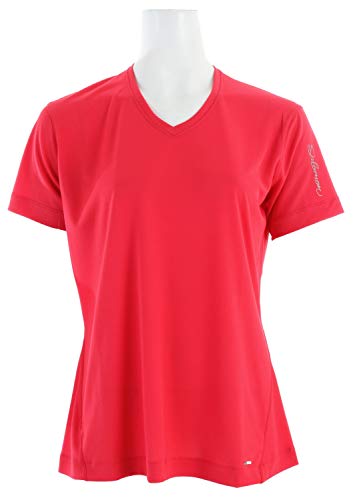 Salomon X-T-Shirt für Damen, Kirschrot, Größe M von Salomon