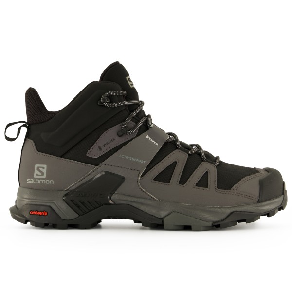 Salomon - X Ultra 4 Mid Wide GTX - Wanderschuhe Gr 10,5 grau/schwarz von Salomon