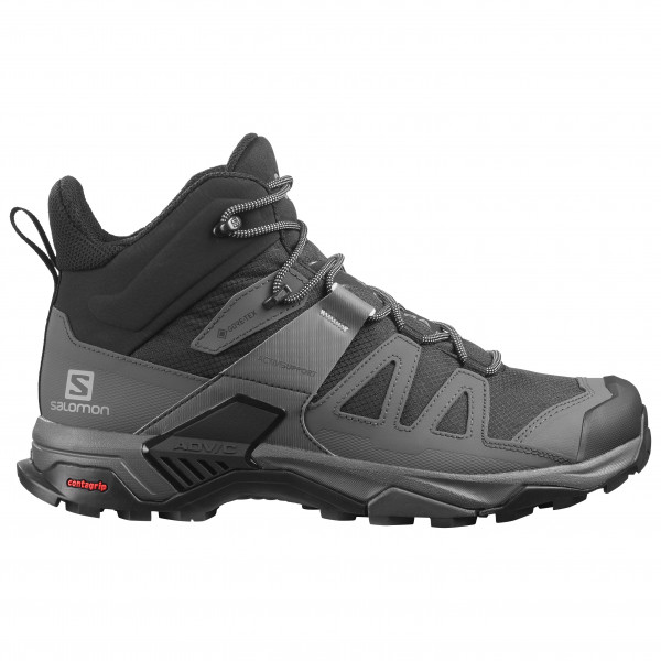 Salomon - X Ultra 4 Mid Wide GTX - Wanderschuhe Gr 10 grau/schwarz von Salomon