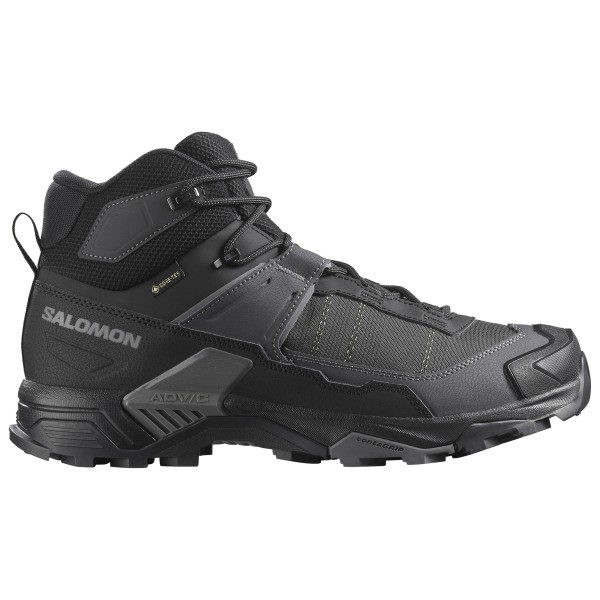 Salomon - X Ultra 5 Mid Wide GORE-TEX - Wanderschuhe Gr 8 grau/schwarz von Salomon