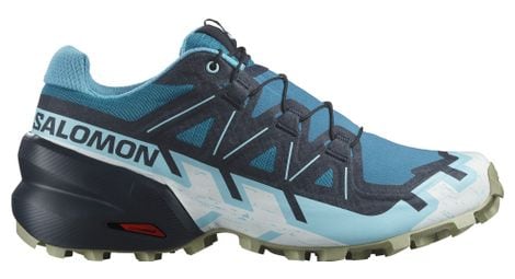 damen salomon speedcross 6 trail running schuh blau von Salomon