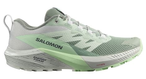 salomon sense ride 5 damen trailrunningschuh grun von Salomon