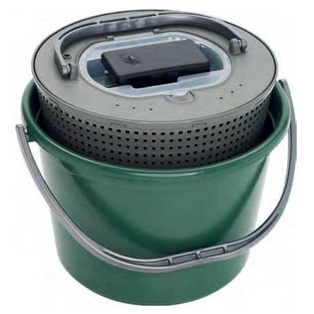 Salper Bucket With Lid 18l Grün von Salper