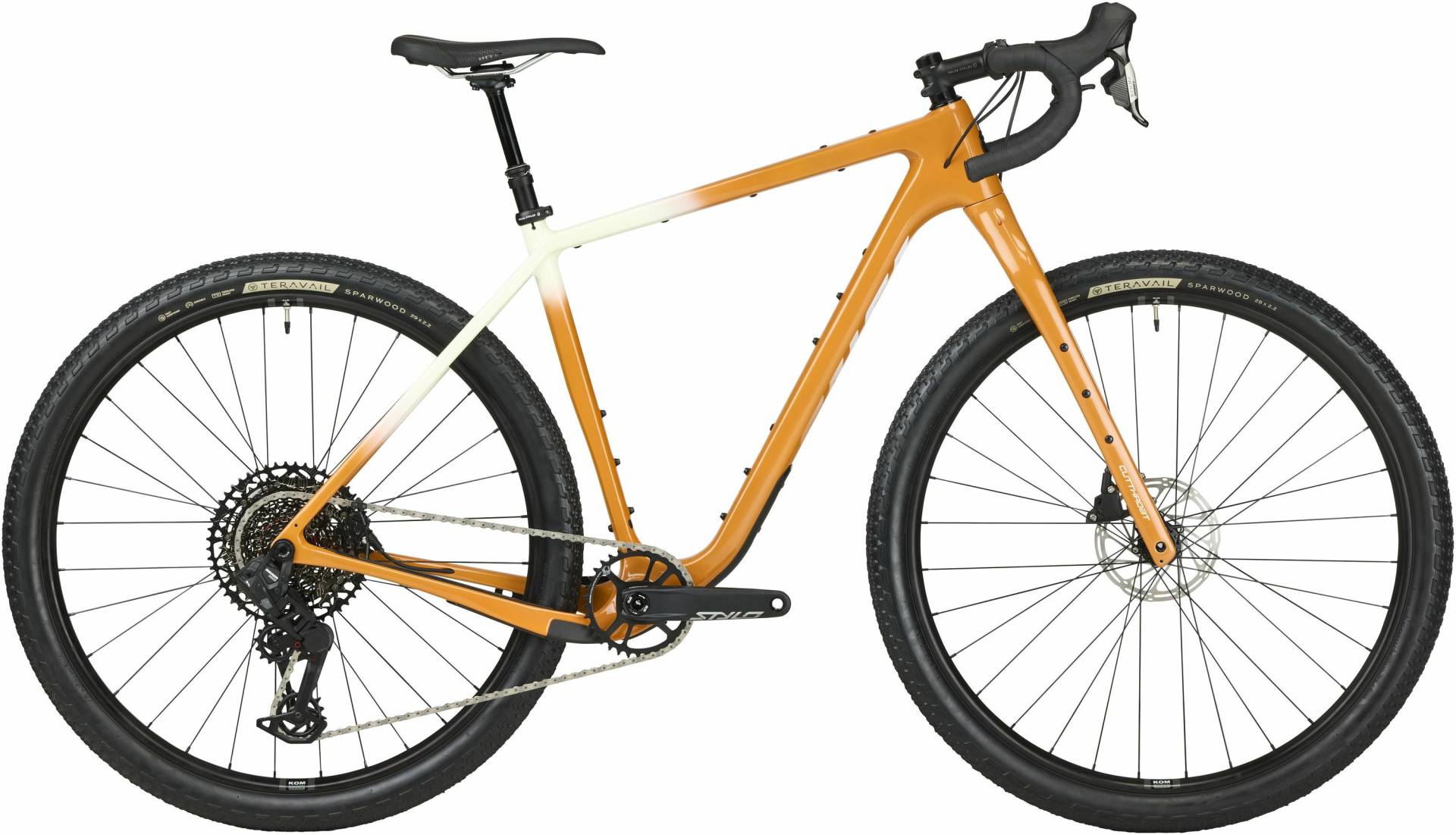 Salsa Cutthroat Carbon Apex Eagle AXS Tangerine 29" Diamant von Salsa