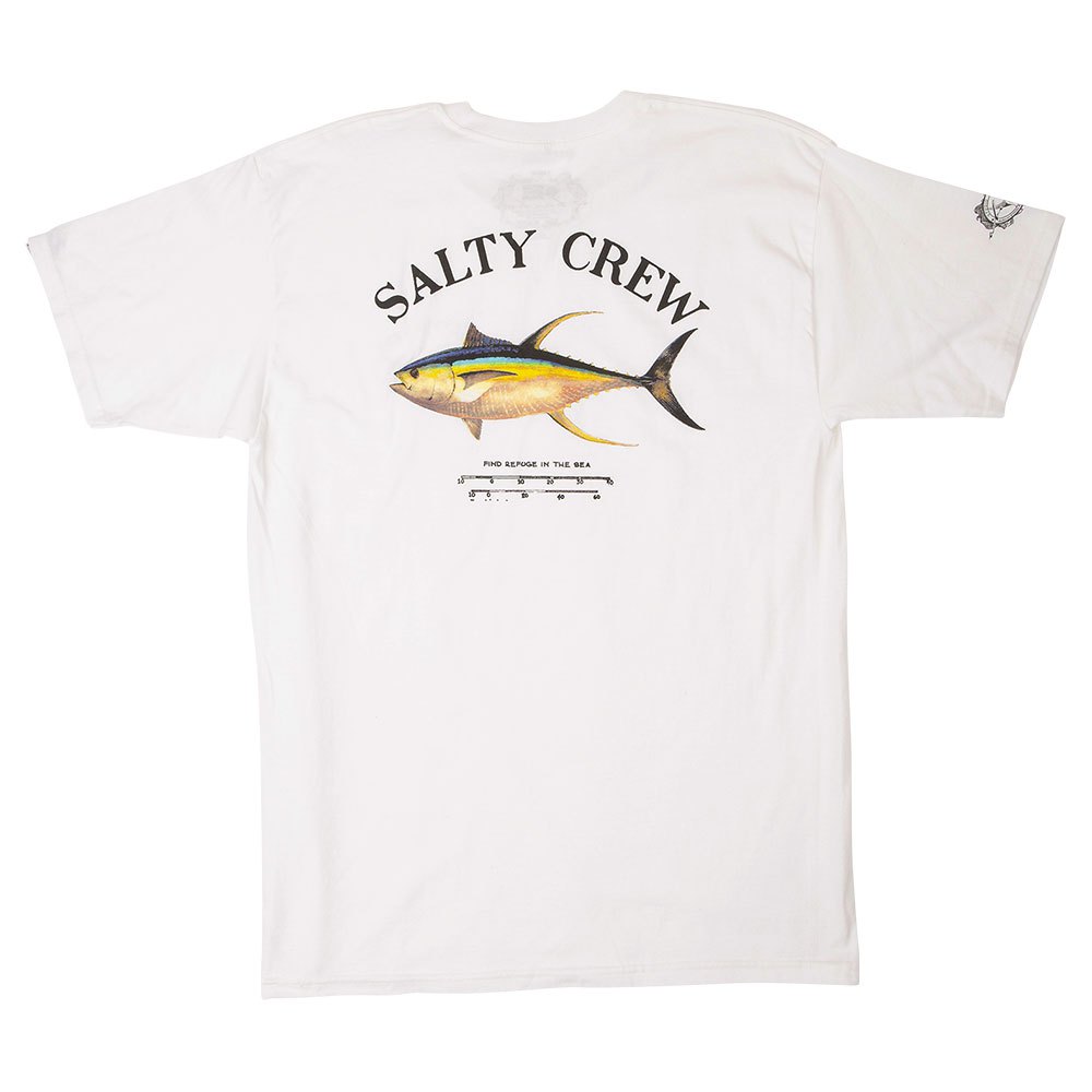 Salty Crew Ahi Mount Short Sleeve T-shirt Weiß 2XL Mann von Salty Crew