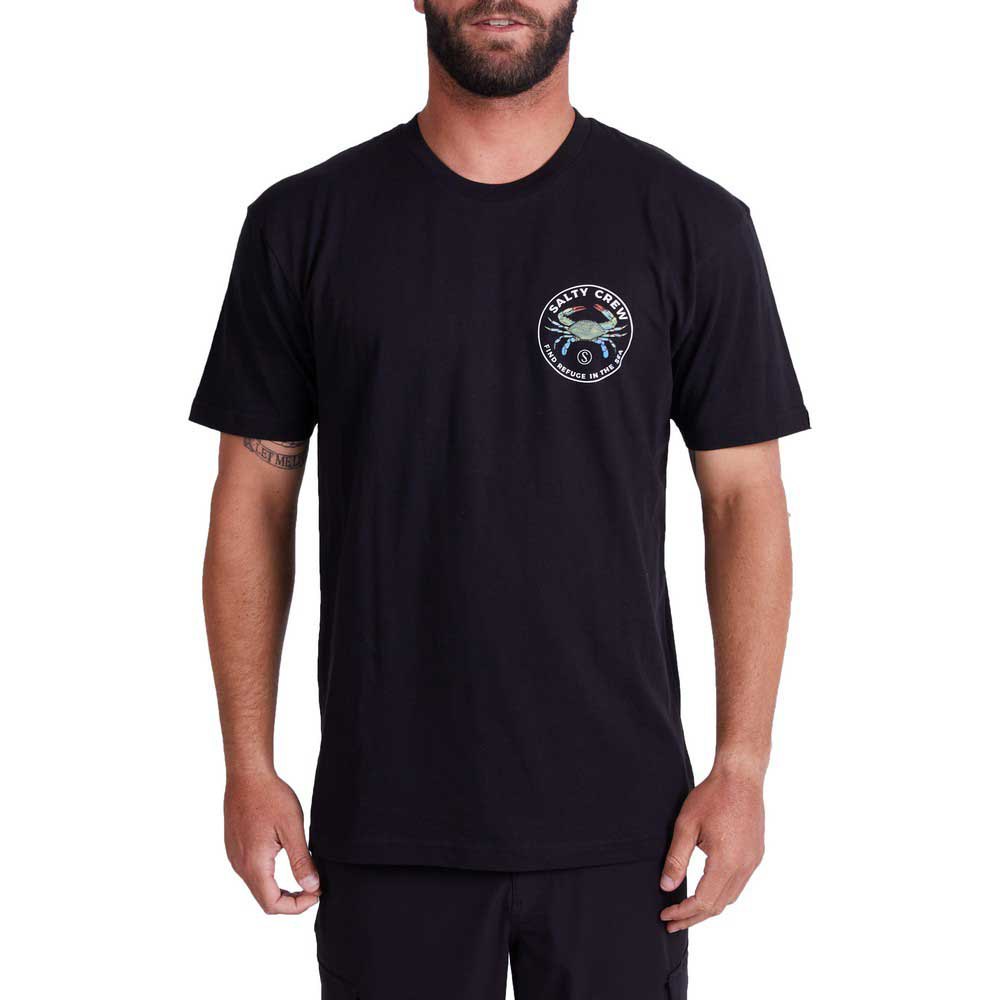 Salty Crew Blue Crabber Premium Short Sleeve T-shirt Schwarz S Mann von Salty Crew
