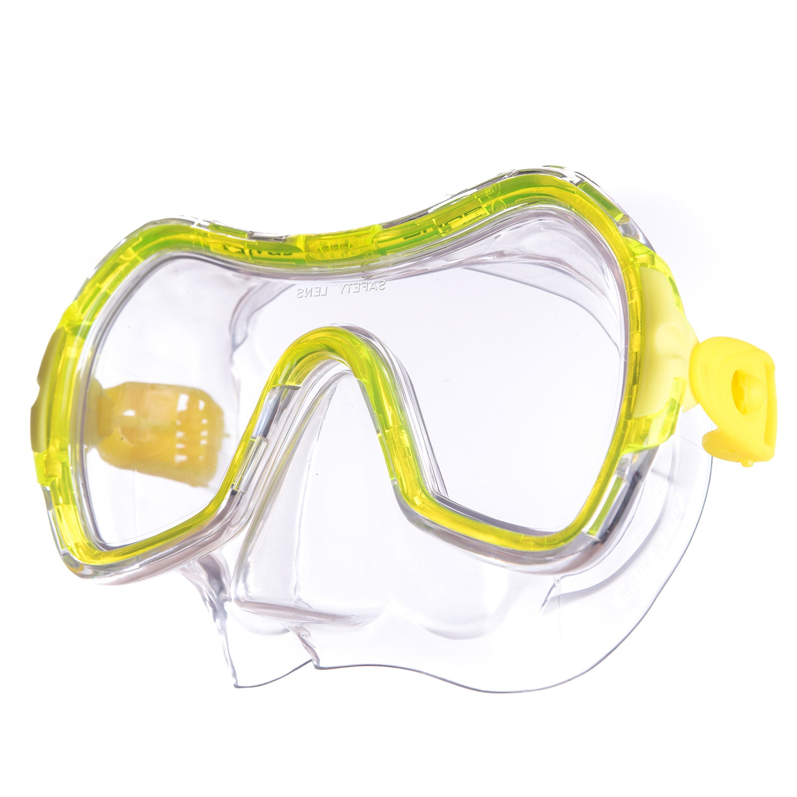 SALVAS Tauch Maske Drop Sr Schnorchel Schwimm Brille Anti Beschlag Erwachsene-gelb von Salvas