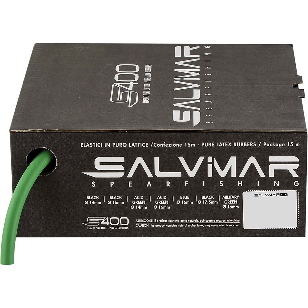 Salvimar Box S400 Meter Rubbers 14 Mm Grün 15 m von Salvimar