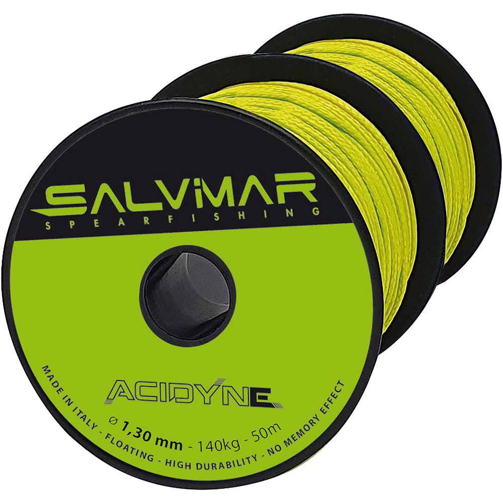 Salvimar Acidyne 50 M Dyneema Rope Grün 1.5 mm von Salvimar