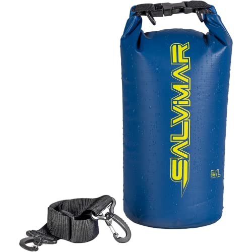 SALVIMAR Dry Bag 5 l - 10 l - 20 l, blau, 5lt, wasserdichte Sporttasche von SALVIMAR