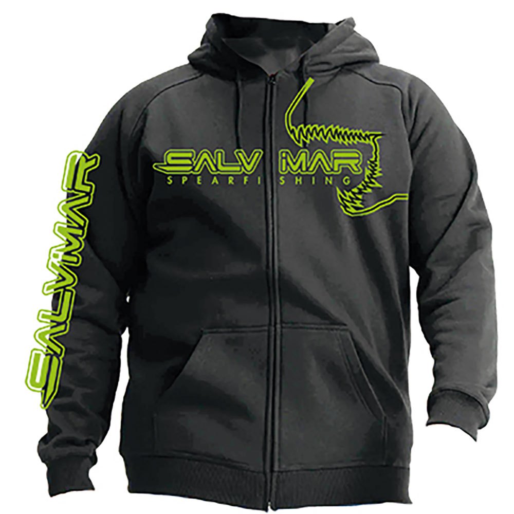 Salvimar Logo Full Zip Sweatshirt Schwarz L Mann von Salvimar