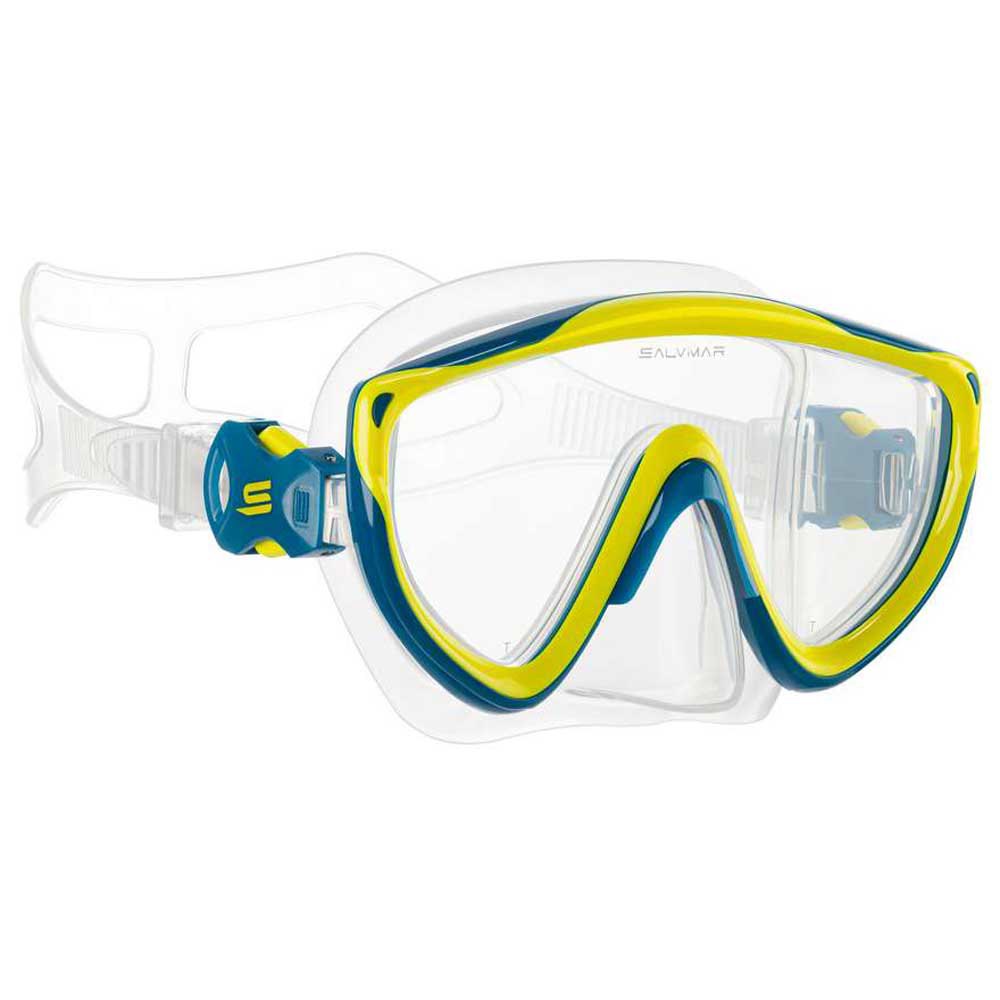 Salvimar Snorkeling Mask Ray Junior Gelb,Blau von Salvimar