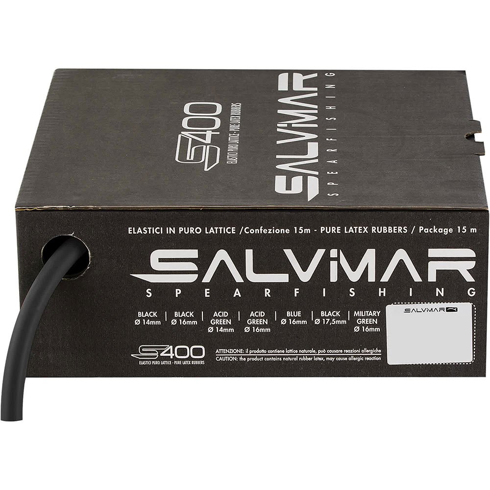 Salvimar Box S400 Meter Rubbers 14 Mm Schwarz 15 m von Salvimar
