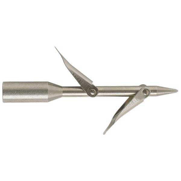 Salvimar Staggered Short Barbs Harpoon Stainless Steel 5 Units Tip Silber von Salvimar