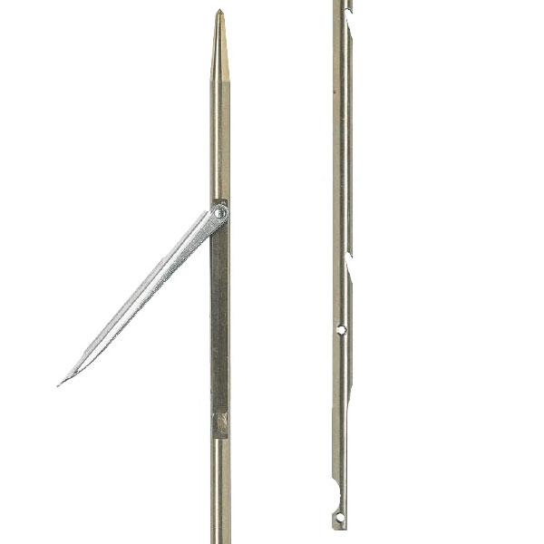 Salvimar Single Flopper Inox 17-4ph 6.25 Mm Tahitiana Tacche Spearshaft Silber 1100 mm von Salvimar