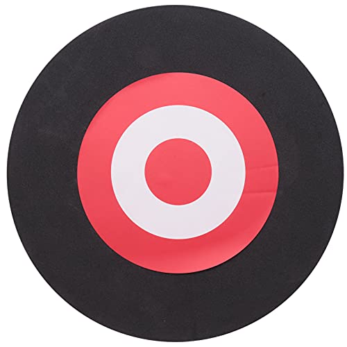 SameeHome 25 x 3 cm Schaumstoff-Ziel, selbstheilend, aufregende Jagdübung, Schwarz und Rot von SameeHome