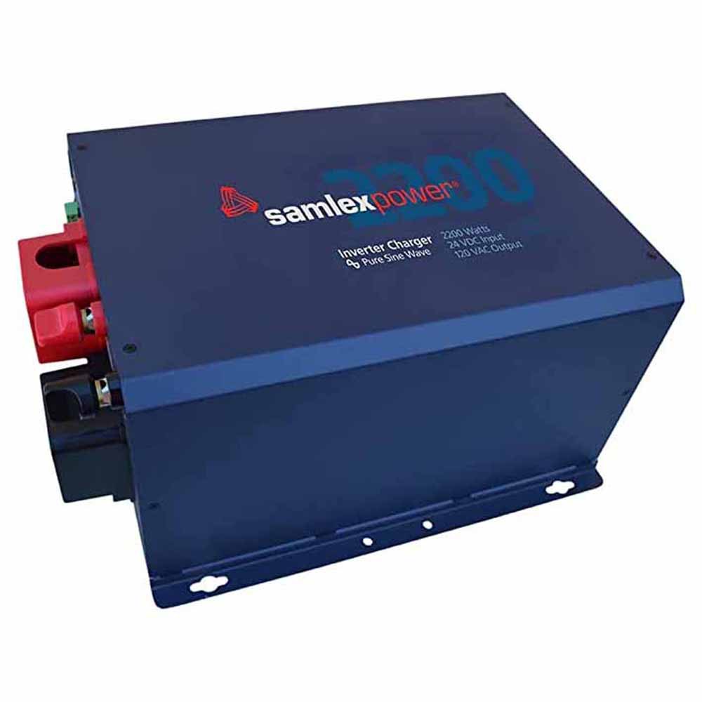 Samlex Evolution 24v 70a 2200w Pure Sine Wave Inverter/charger Durchsichtig 20.7 x 32.5 x 42.6 cm von Samlex