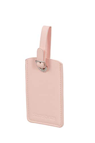 Samsonite Global Travel Accessories, Rechteckiger Gepäckanhänger (2x), 10 cm, Rosa (Pale Rose Pink) von Samsonite
