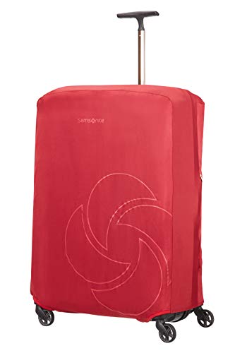Samsonite Global Travel Accessories Faltbare Kofferhülle, XL, rot (red) von Samsonite