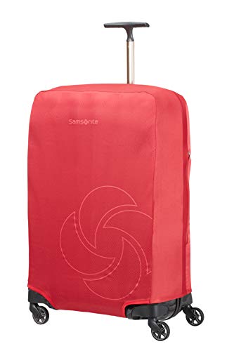 Samsonite Global Travel Accessories Faltbare Kofferhülle, M/L, rot (red) von Samsonite