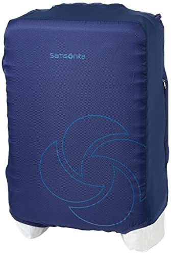 Samsonite Global Travel Accessories Faltbare Kofferhülle, M, blau (midnight blue) von Samsonite