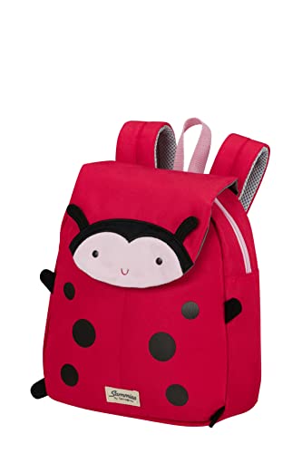 Samsonite Happy Sammies Eco - Kinderrucksack S, 28.5 cm, 7 L, Rot (Ladybug Lally) von Samsonite